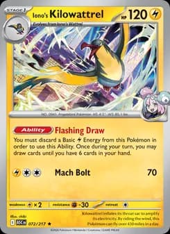 Iono's Kilowattrel