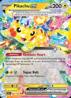 Pikachu ex