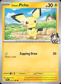 Ethan's Pichu