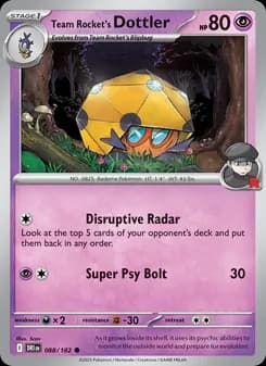 Team Rocket's Dottler