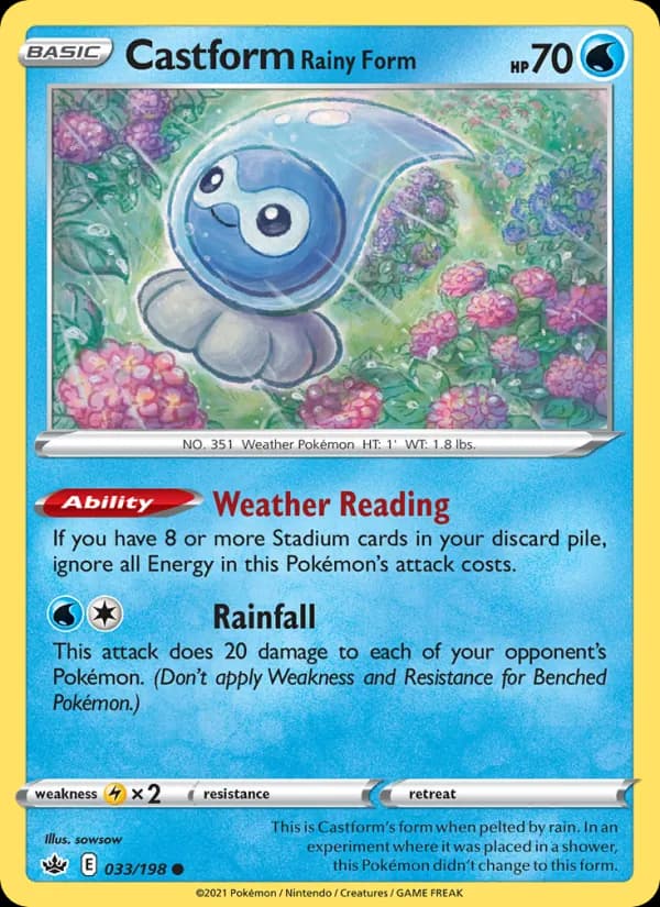 Castform Rainy Form