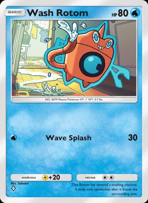 Wash Rotom
