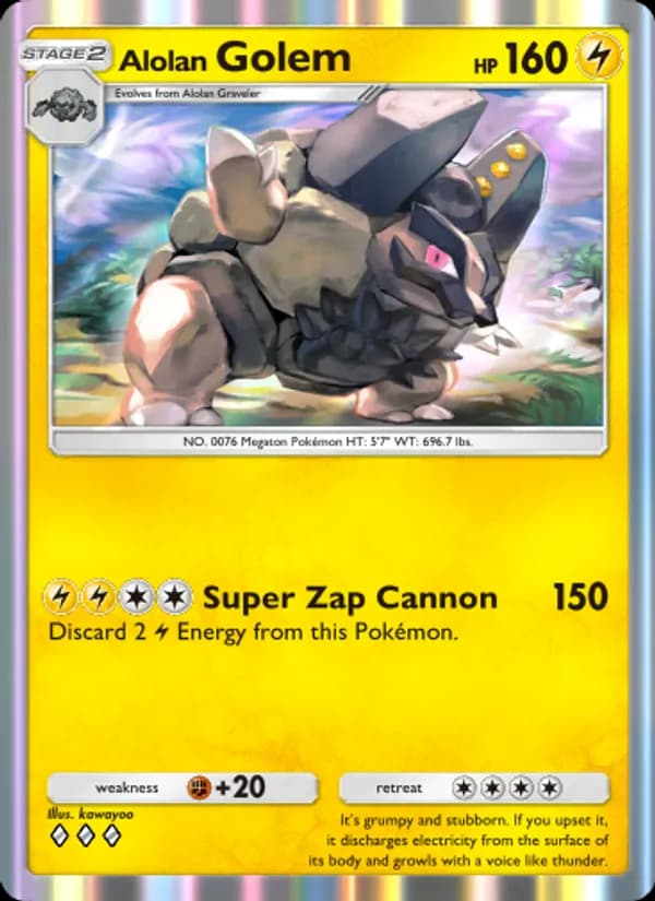 Alolan Golem