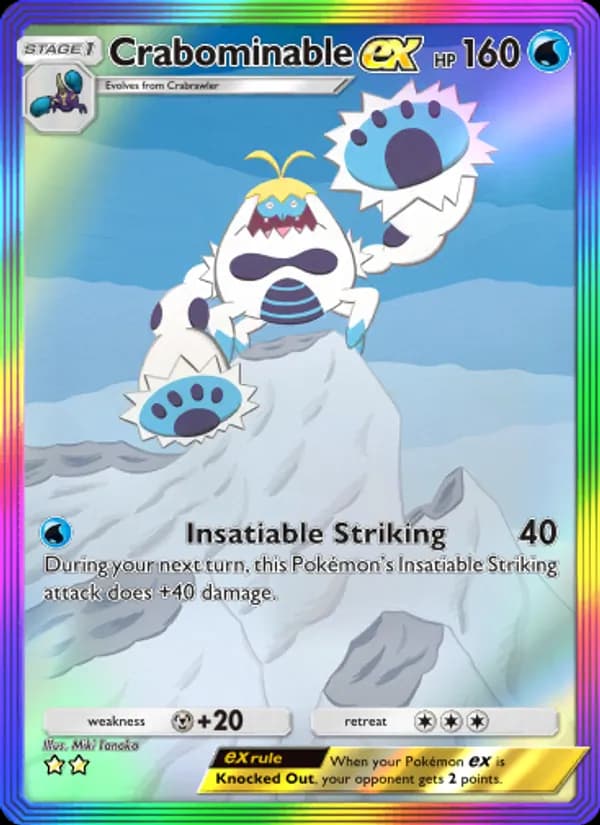 Crabominable ex