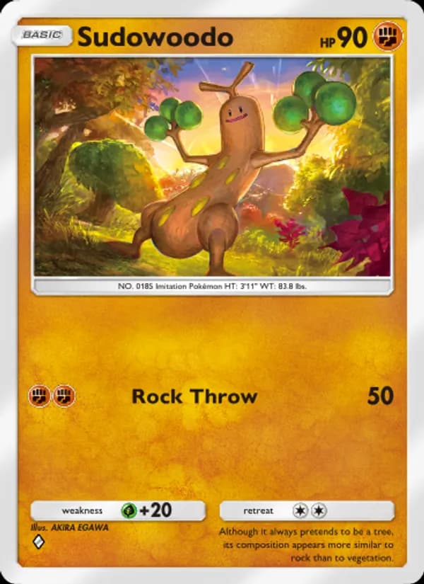 Sudowoodo