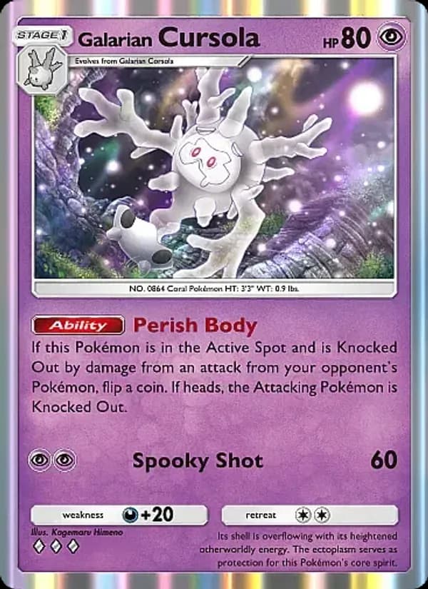 Galarian Cursola