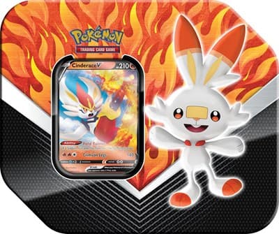 Galar Partners Tin [Cinderace V]