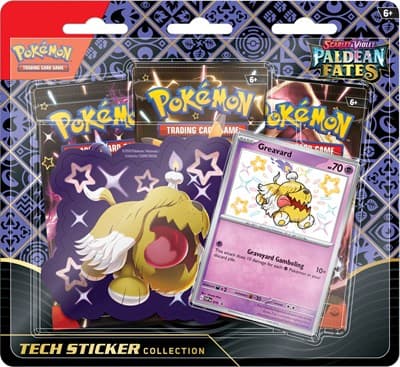 Paldean Fates Tech Sticker Collection [Greavard]