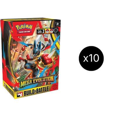Mega Evolution Build & Battle Box Display